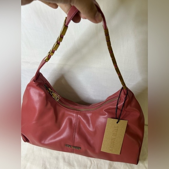 Steve Madden rust rouge shoulder bag - Picture 7 of 9